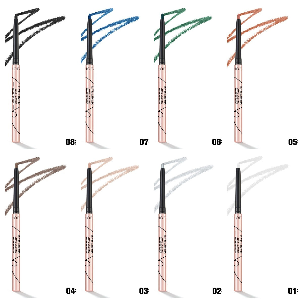 Color That Won’t Quit: Waterproof Eyeliner in Every Shade
