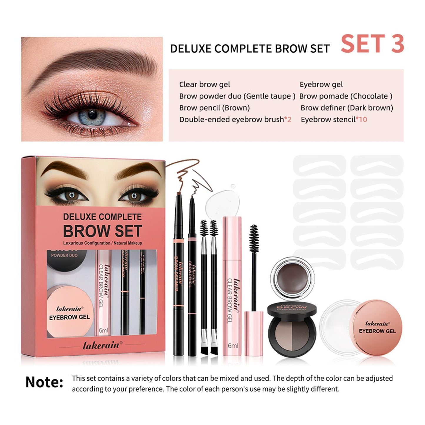 Ultimate Eyebrow Styling Kit – Full Set for Flawless Brows
