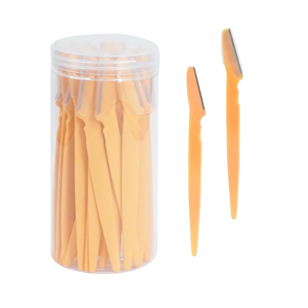 30PCS Precision Eyebrow & Facial Razors – Smooth, Safe & Salon-Style Grooming