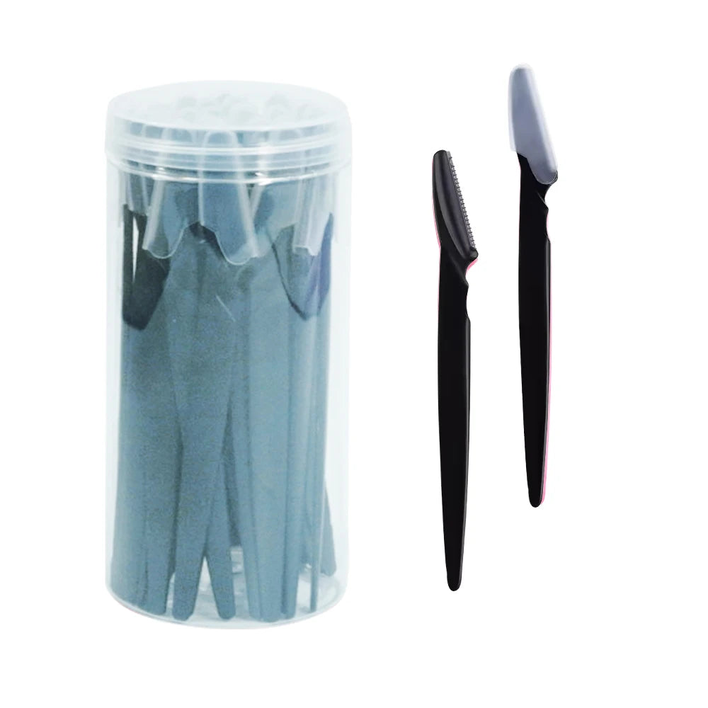 30PCS Precision Eyebrow & Facial Razors – Smooth, Safe & Salon-Style Grooming
