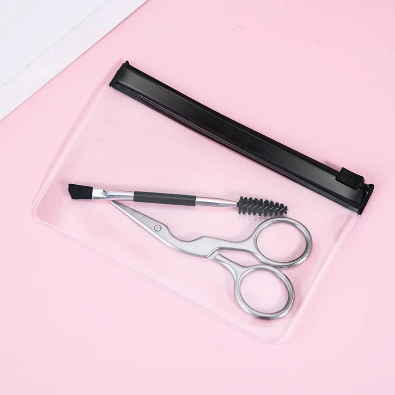17-in-1 Eyebrow Trimmer Set – Razors, Scissors, Tweezers & Grooming Tools for Perfect Brows