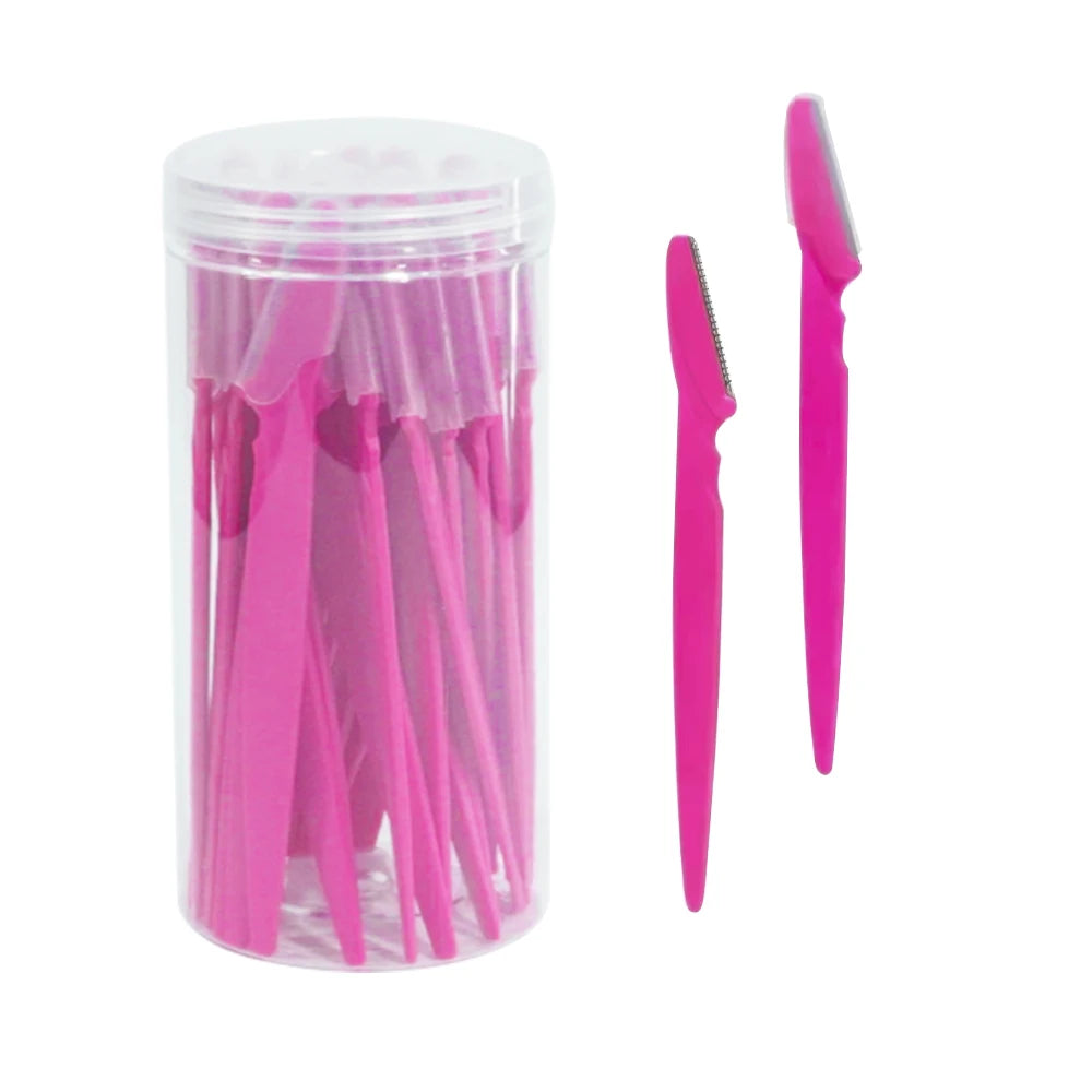 30PCS Precision Eyebrow & Facial Razors – Smooth, Safe & Salon-Style Grooming