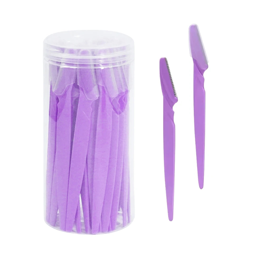 30PCS Precision Eyebrow & Facial Razors – Smooth, Safe & Salon-Style Grooming