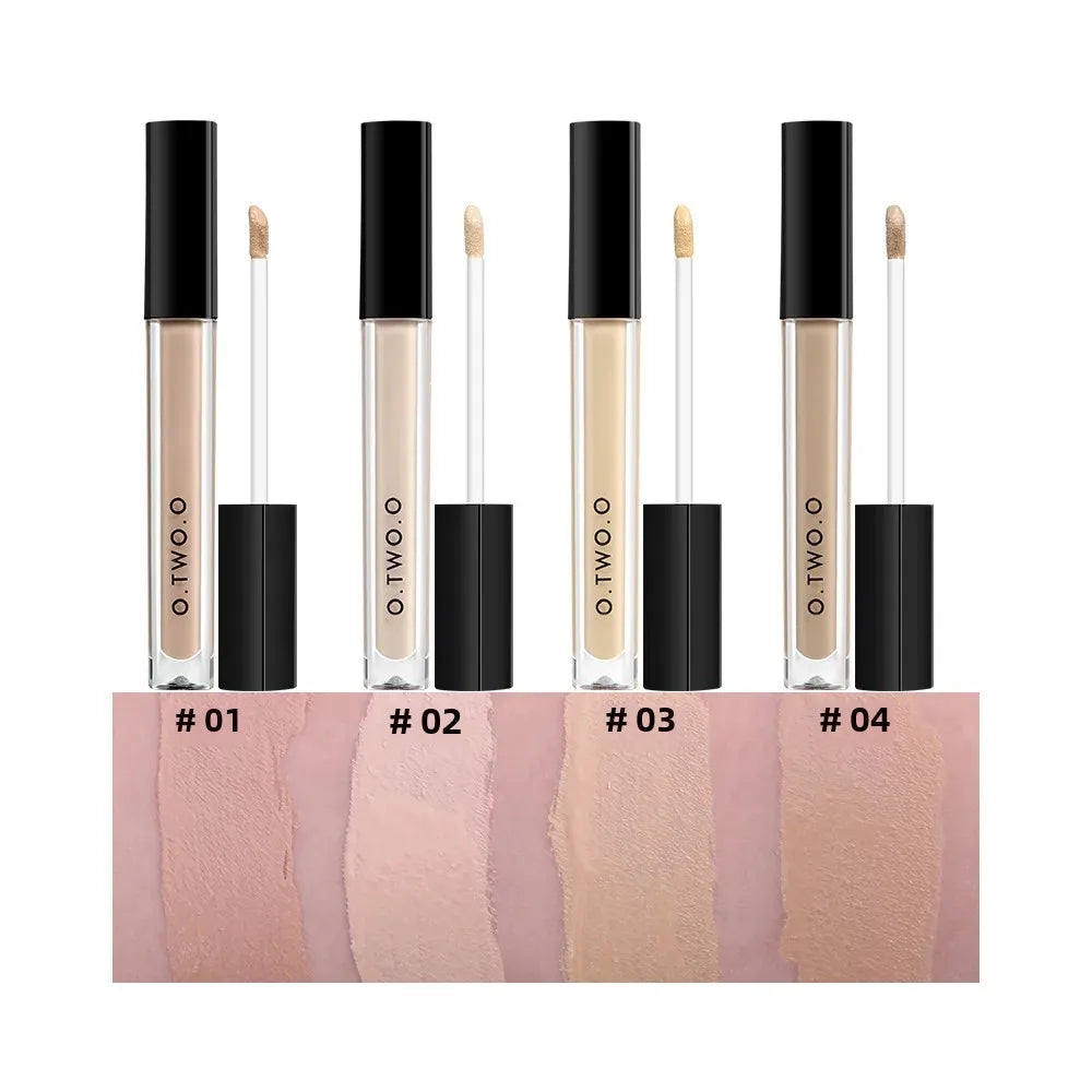4-Color Liquid Contour & Concealer Palette for Flawless Skin