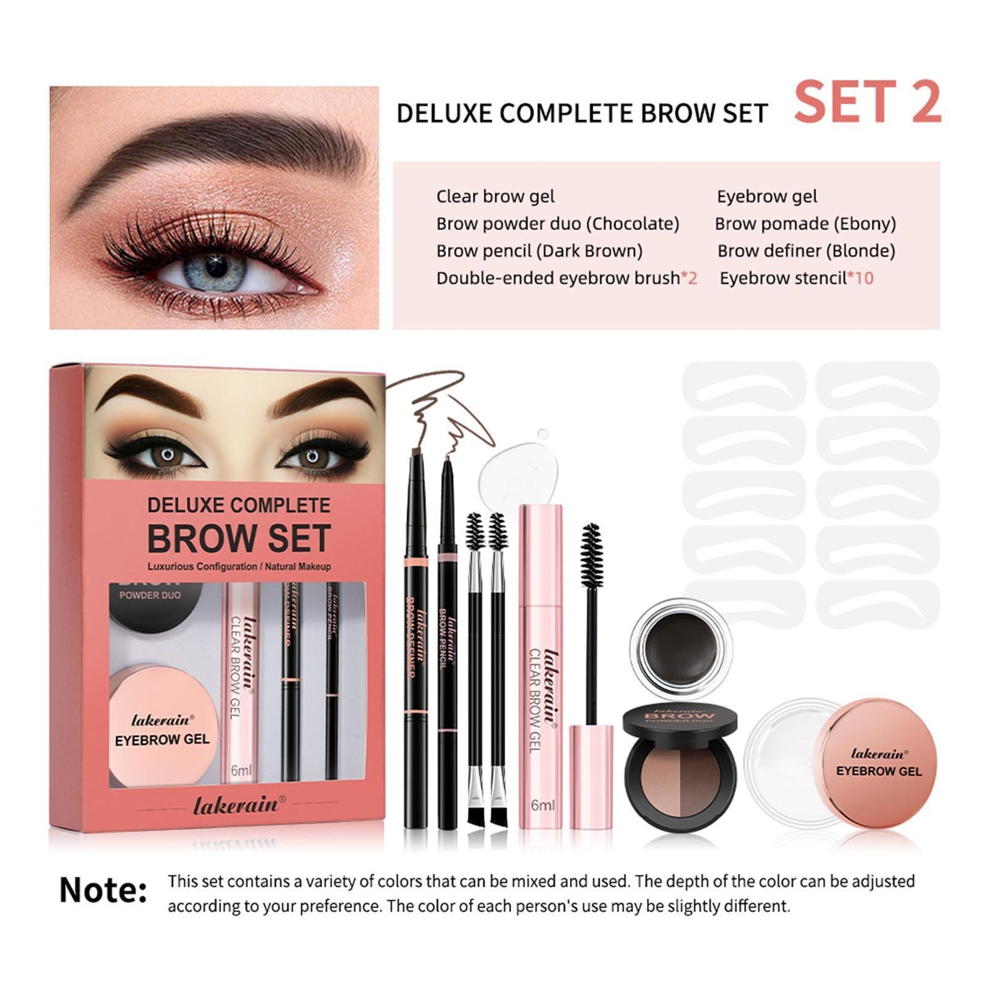 Ultimate Eyebrow Styling Kit – Full Set for Flawless Brows