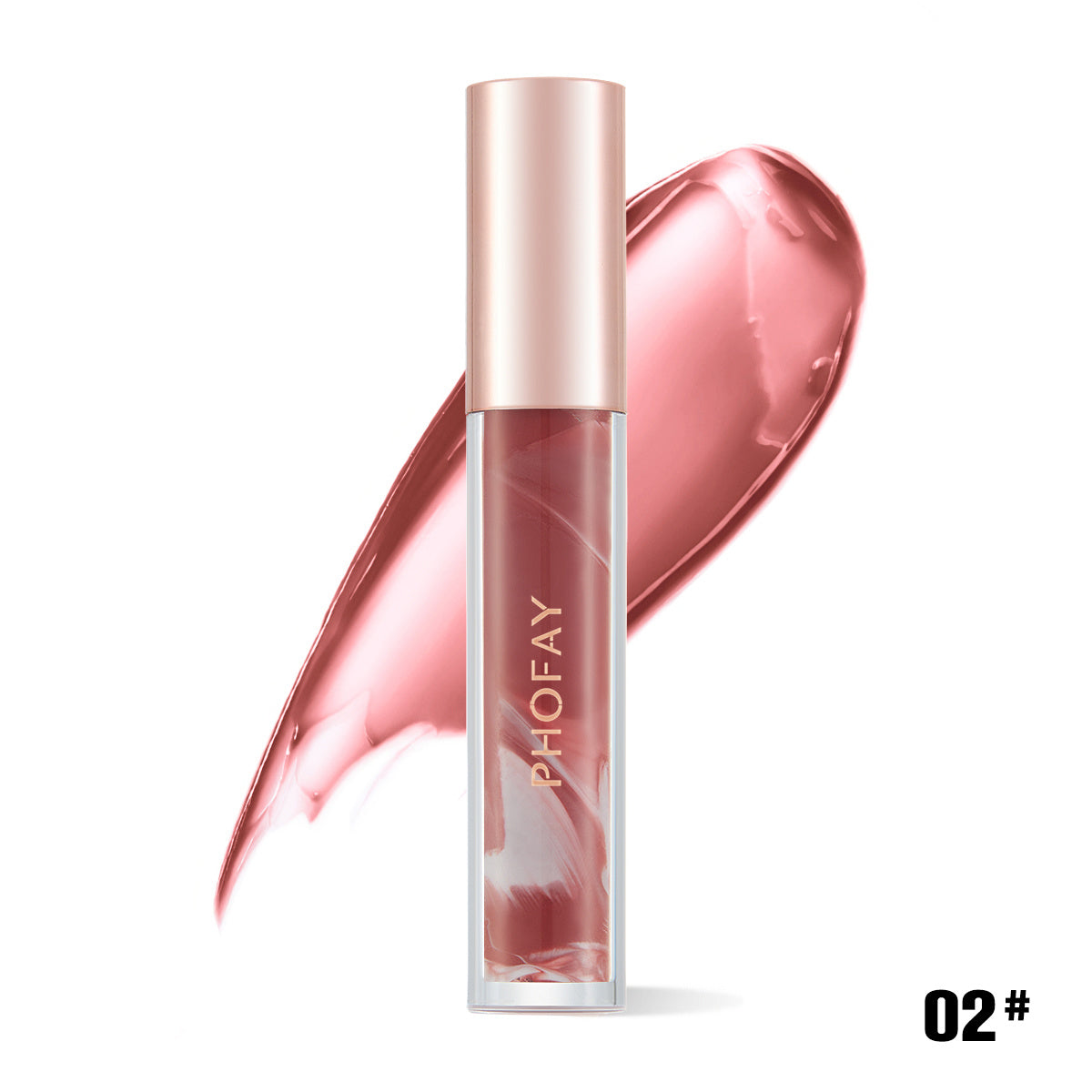 Rose Bloom Hydrating Lip Gloss – Lush Shine & Nourishing Care