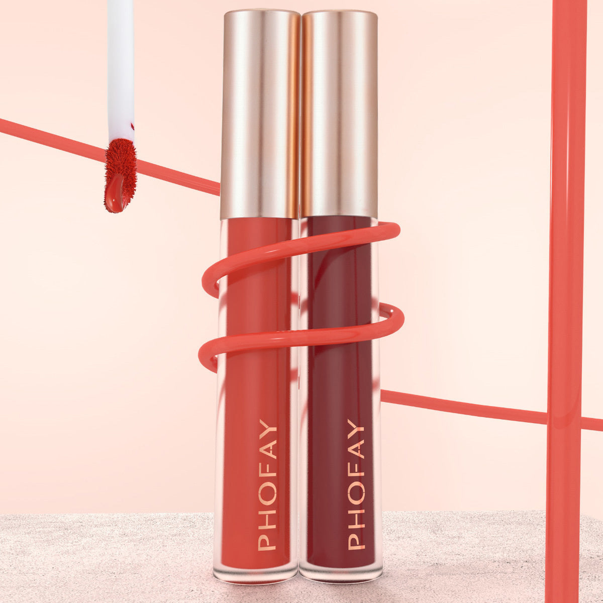 High-Shine Non-Sticky Lip Gloss – Smooth, Lightweight & Moisturizing Finish