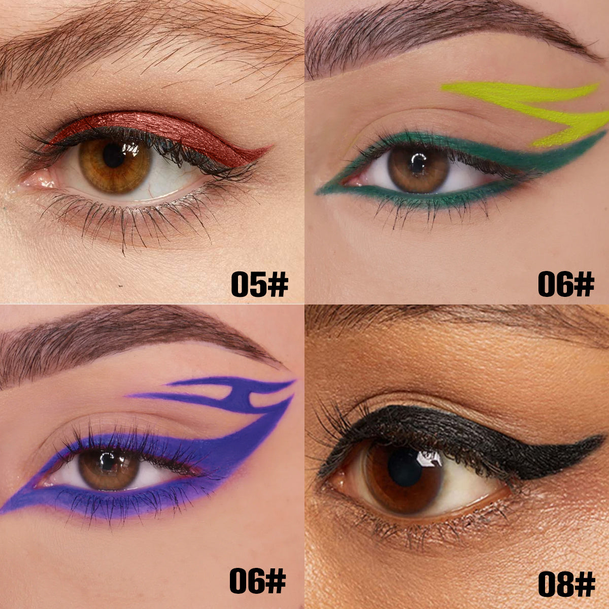 Color That Won’t Quit: Waterproof Eyeliner in Every Shade
