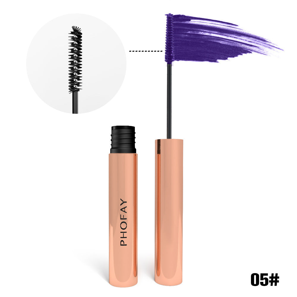 Colorful Mascara Magic – Vibrant Lashes, Bold Expression