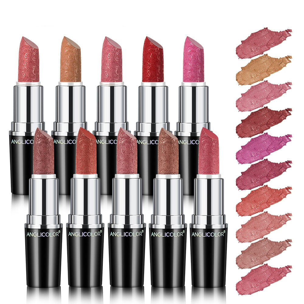 Waterproof Long-Lasting Matte & Glossy Vegan Lipstick – Lip Color for Women