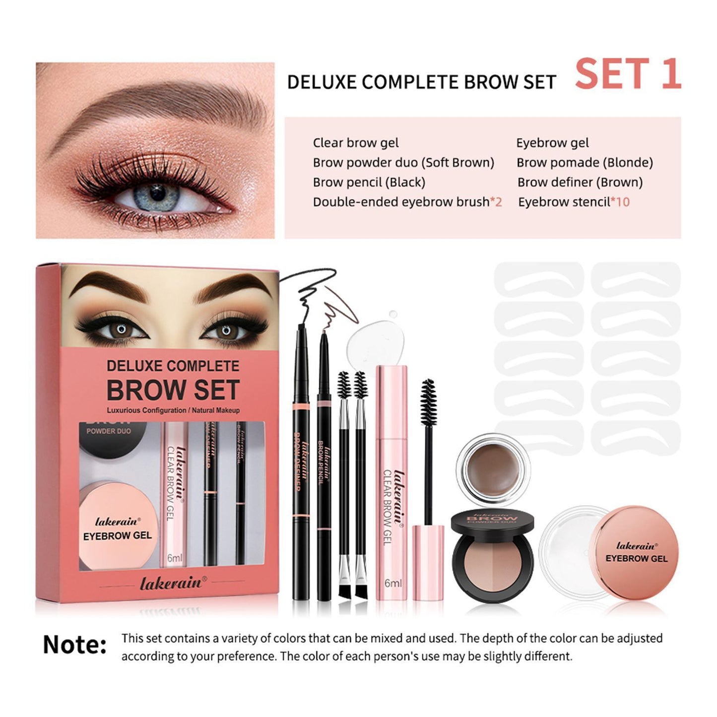 Ultimate Eyebrow Styling Kit – Full Set for Flawless Brows