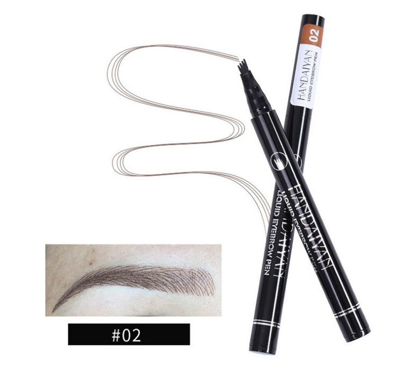 Unlock Perfect Brows in Seconds! ✨ Waterproof Microblading Eyebrow Pencil