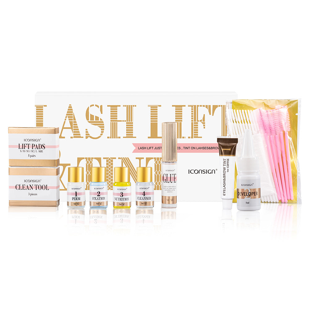 Stay Flawless: Lash Lift + Brow Tint Kit with 6–8 Week Wear