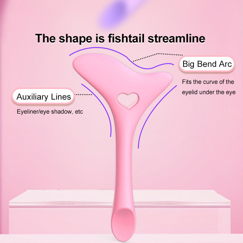 Pro Makeup Stencils & Tools – Reusable Silicone Eyeliner & Lipstick Aids