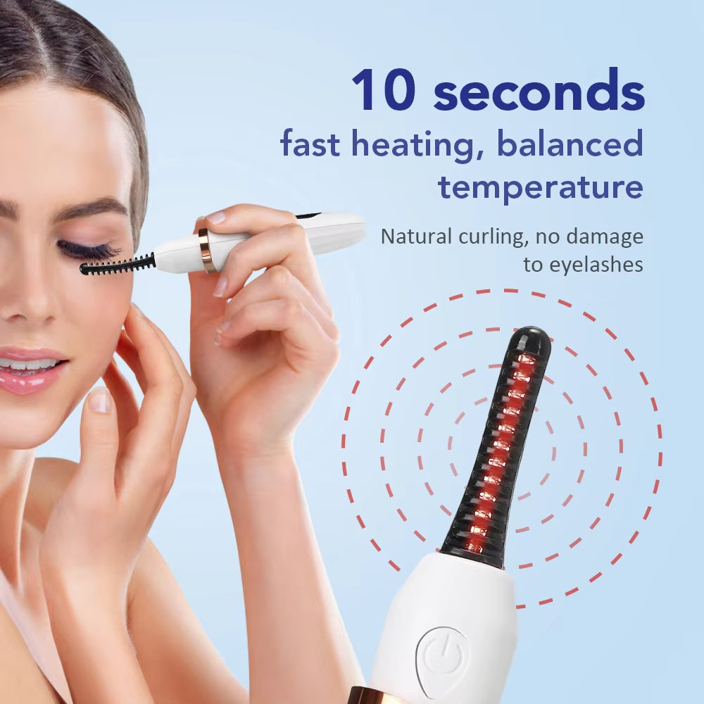 Lash Lift Pro – Heated Curler with 3 Temps & Digital Display