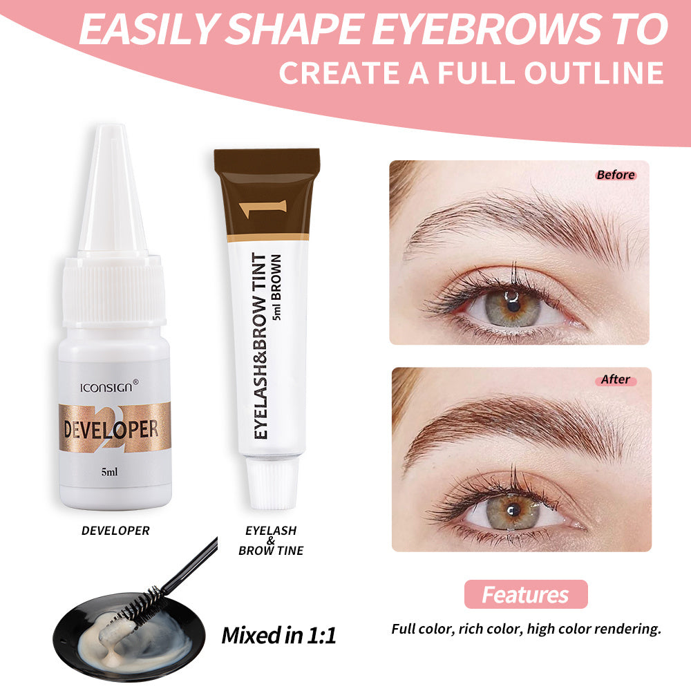 Stay Flawless: Lash Lift + Brow Tint Kit with 6–8 Week Wear