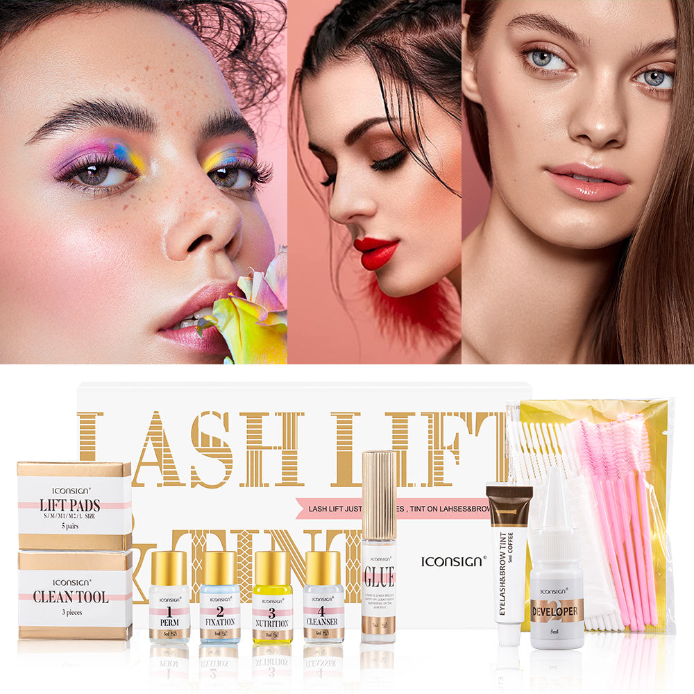 Stay Flawless: Lash Lift + Brow Tint Kit with 6–8 Week Wear