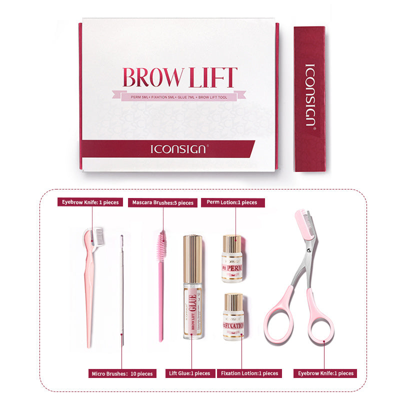 Brow Lamination Kit — 60-Day Eyebrow Lift & Styling Set for Salon-Quality Results at Home