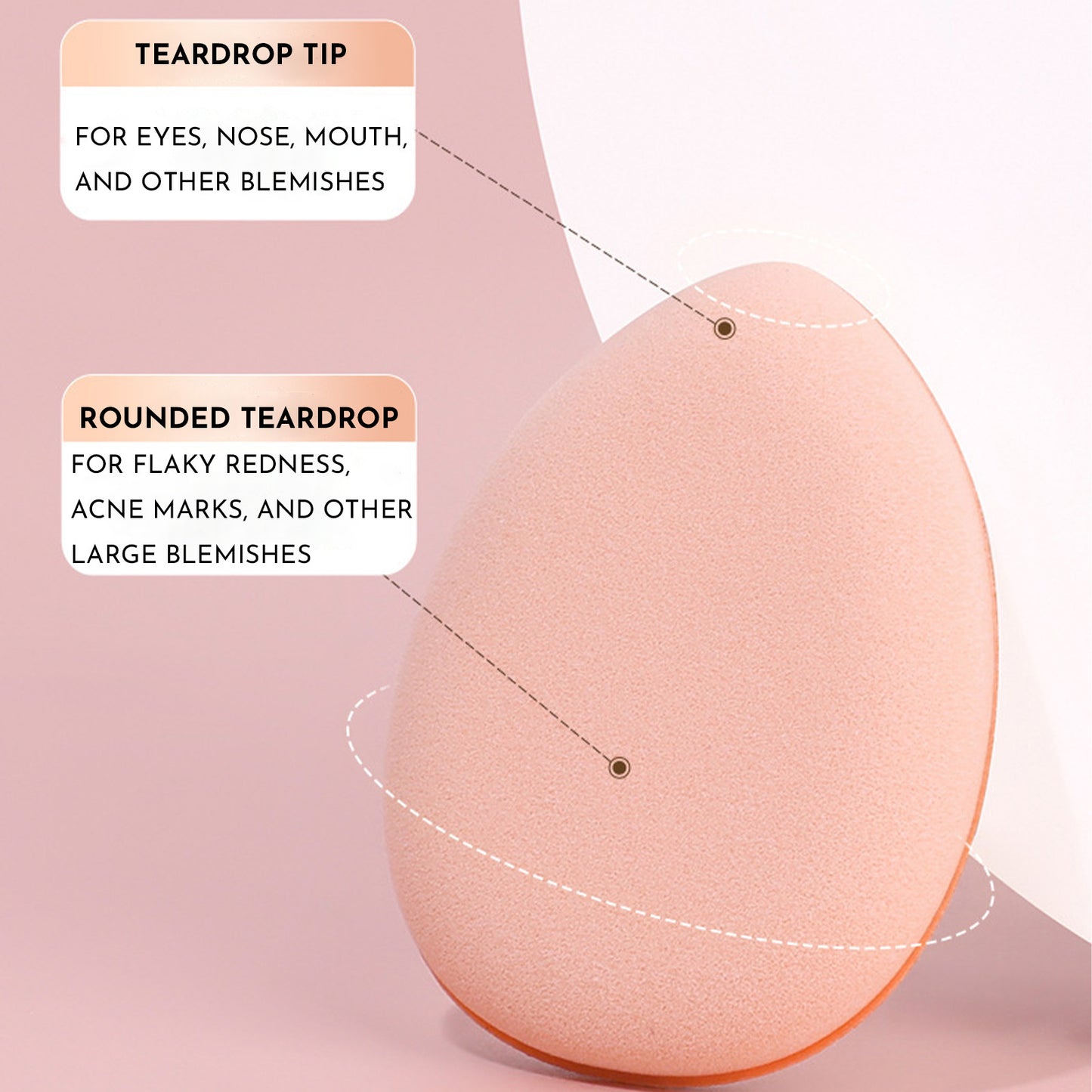 Mini Cushion Puff Set – Travel-Friendly Makeup Sponges for Flawless Blending