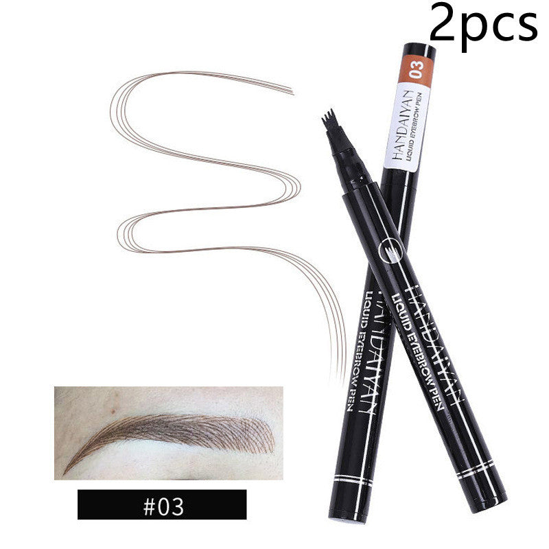 ✨Four-Tip Eyebrow Pencil | Microblading Look, Waterproof & Easy✨