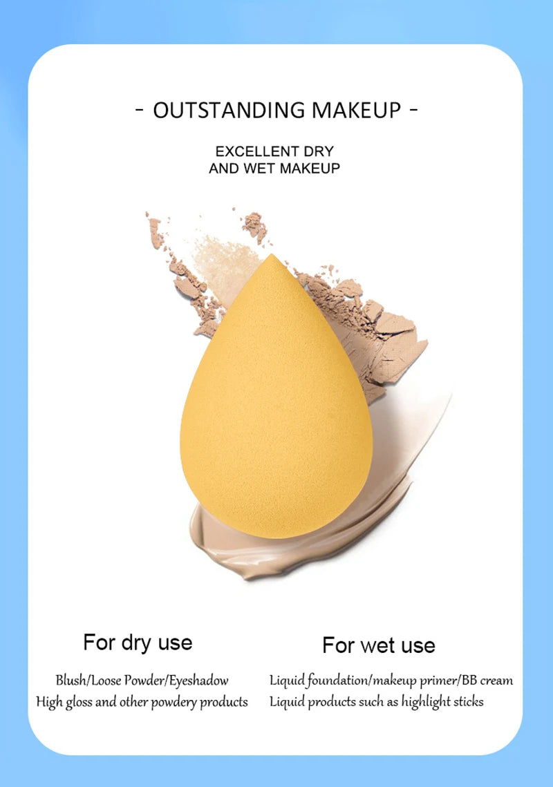 7-Piece Beauty Sponge Kit — Blend Like a Pro, Look Like a Star!