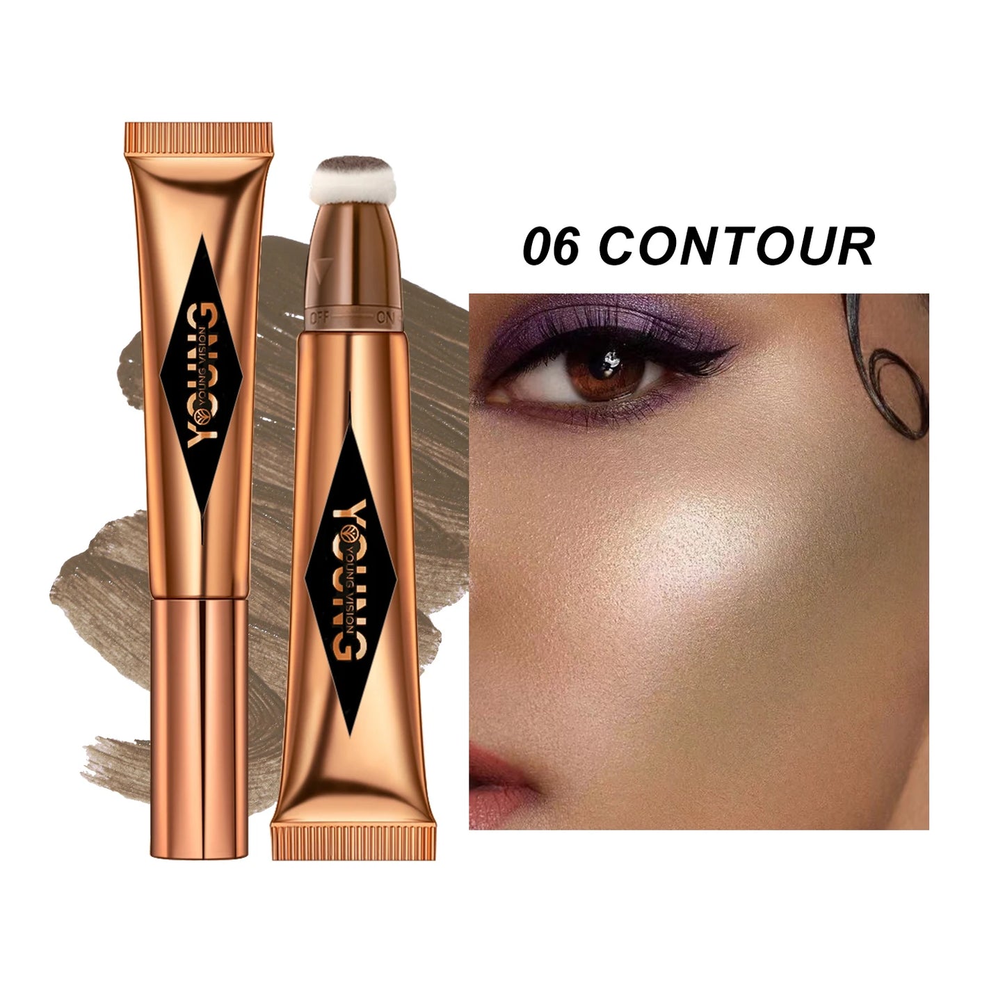 All-in-One Makeup Set - Air Cushion, Rouge, High Gloss & Blush (6 Colors)