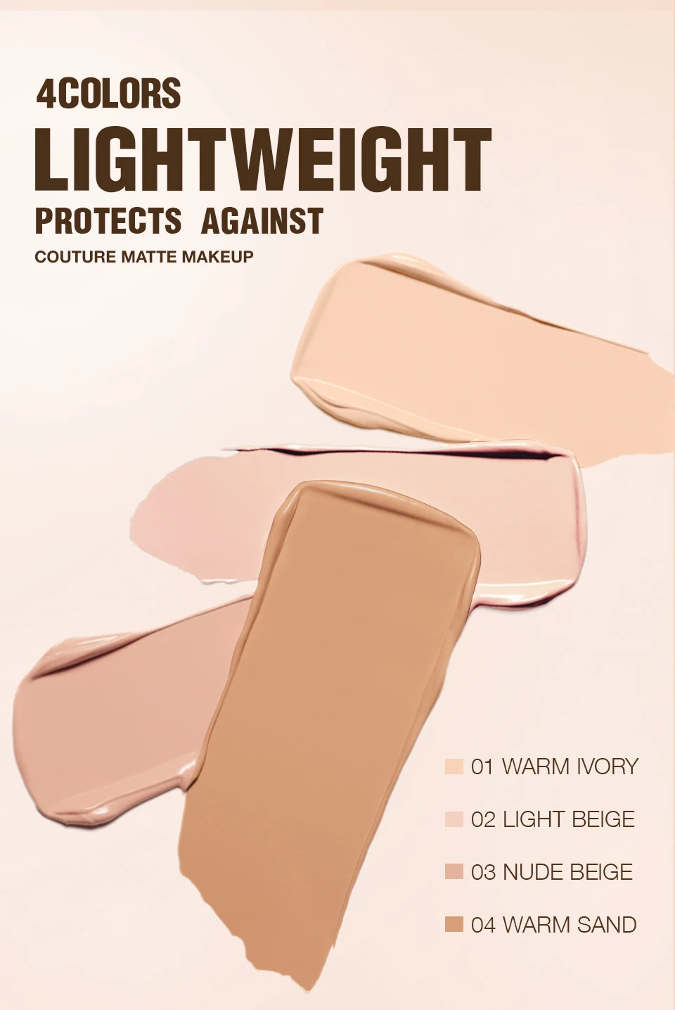 Liquid Coverage Foundation – Matte, Long-Lasting & Waterproof