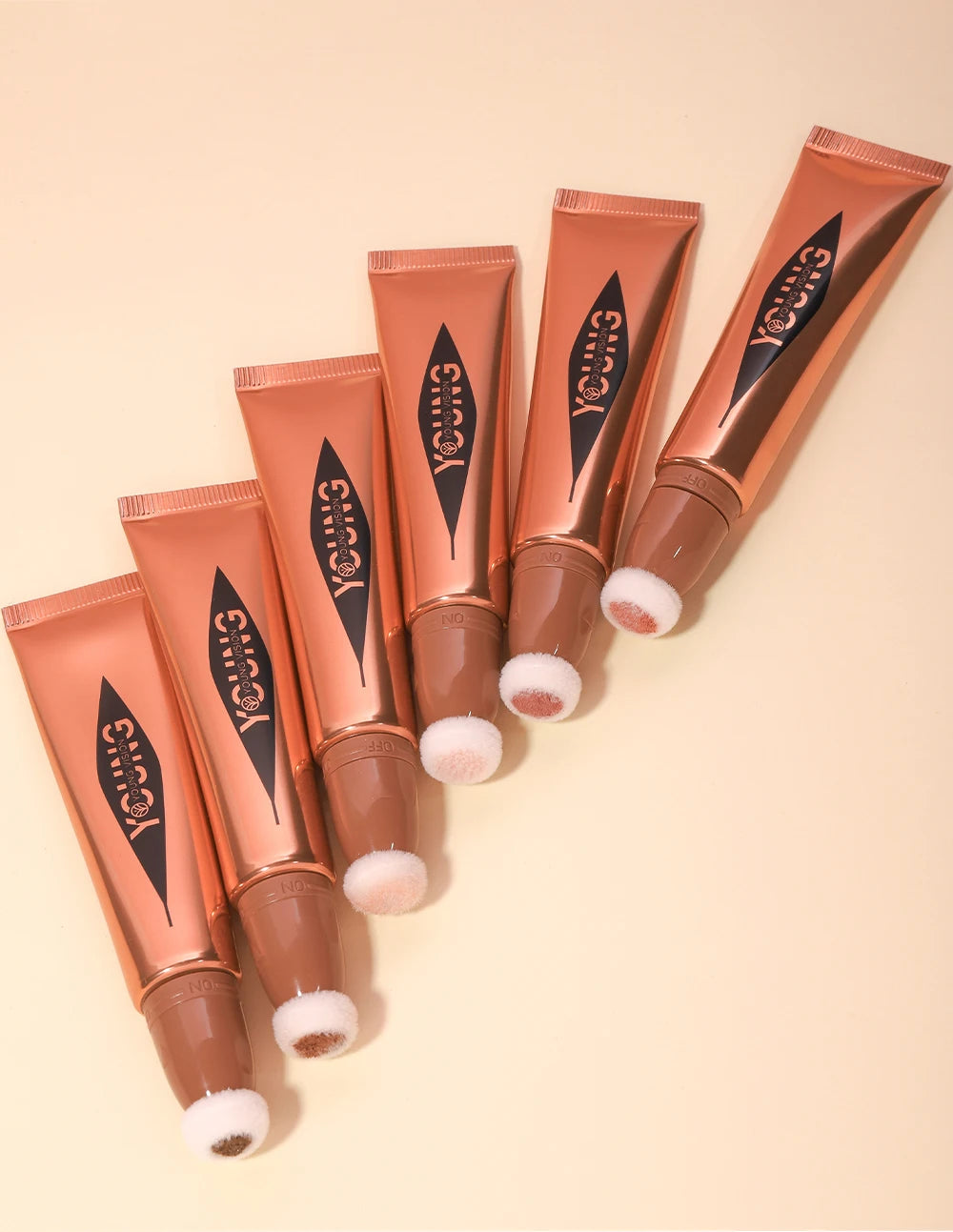 All-in-One Makeup Set - Air Cushion, Rouge, High Gloss & Blush (6 Colors)