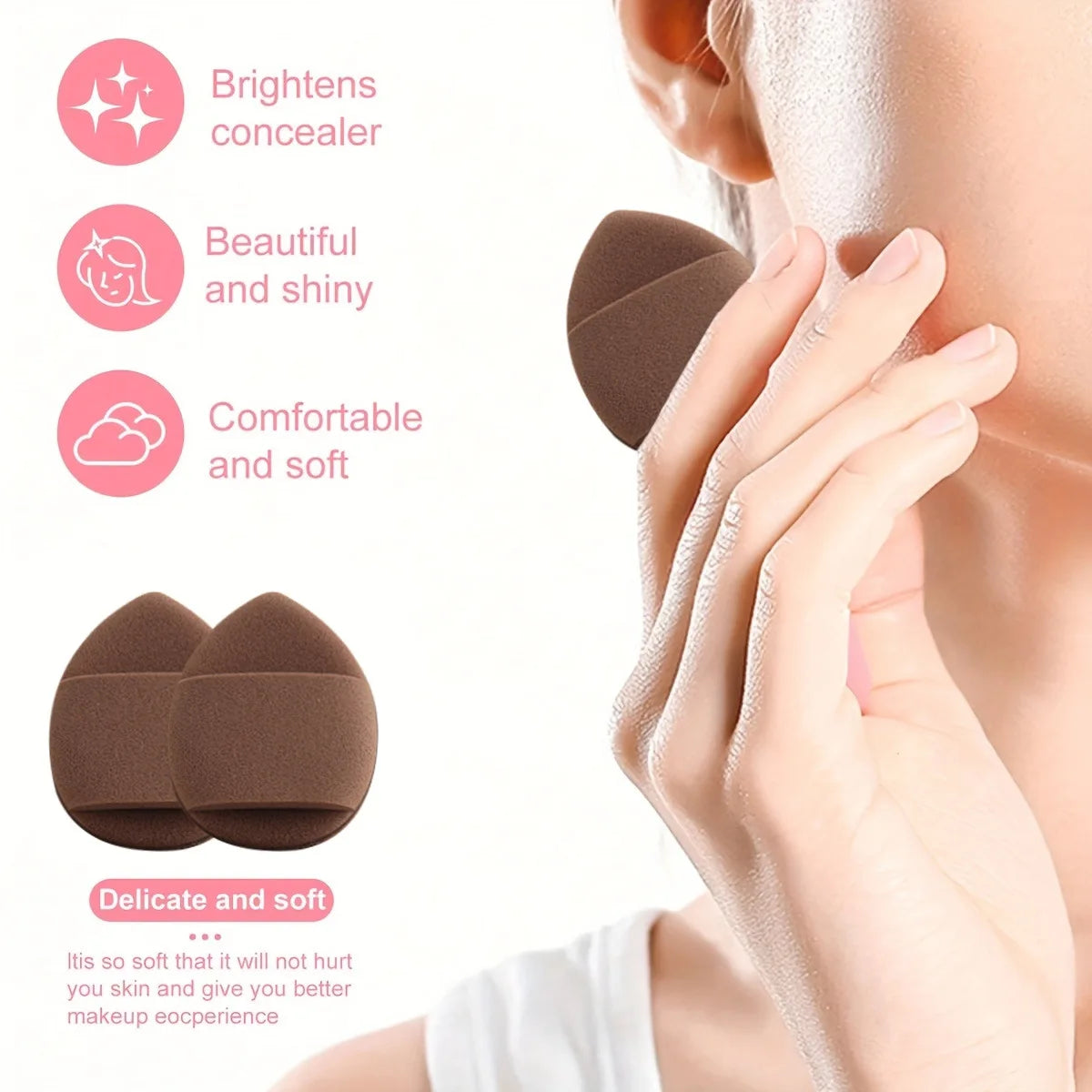 Ultimate 67-Piece Makeup Brush Set with Sponges and Storage Pouch