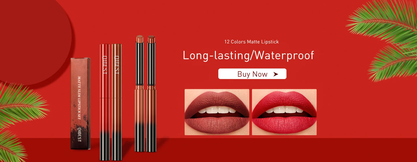 Double-End Glitter & Matte Eyeshadow Stick – Waterproof Bicolor Beauty Tool!