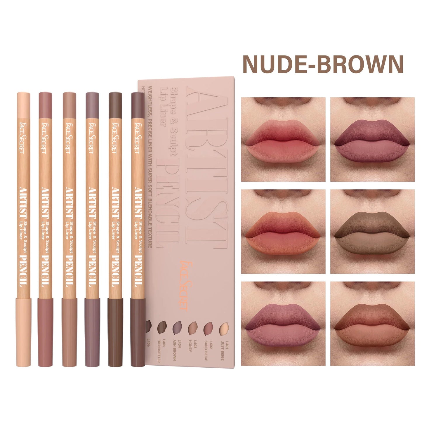 Waterproof Lip Liner Pencil – Long-Lasting, Smudge-Proof Precision