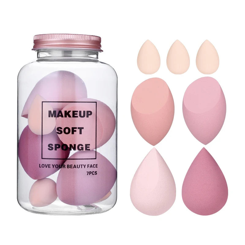 7-Piece Beauty Sponge Kit — Blend Like a Pro, Look Like a Star!