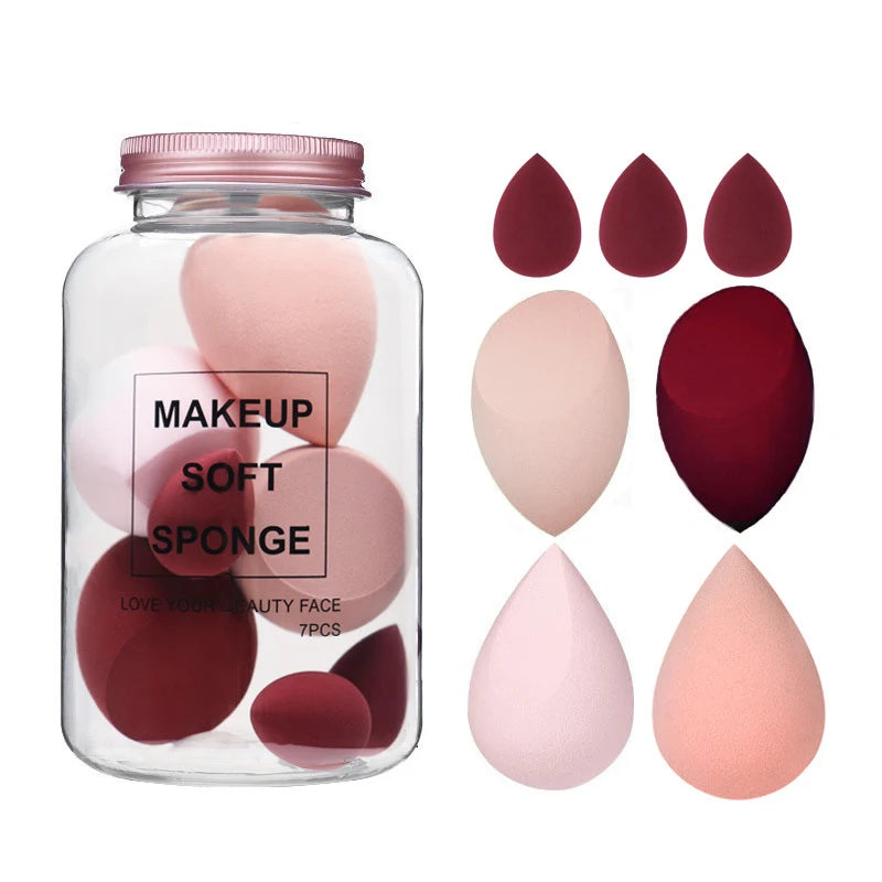 7-Piece Beauty Sponge Kit — Blend Like a Pro, Look Like a Star!