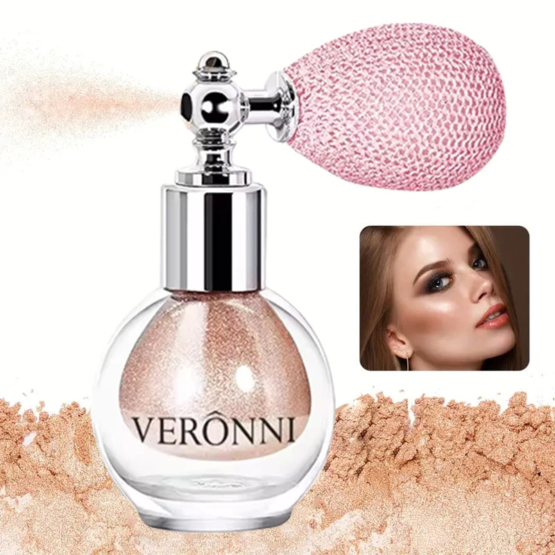 Turn Heads with 4-Color Diamond Glow – Waterproof Glitter Highlighter Spray