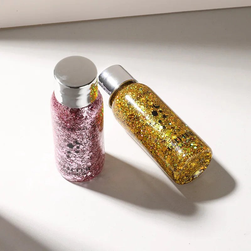 Waterproof Face & Body Sequin Glitter – Festival Glow Essential