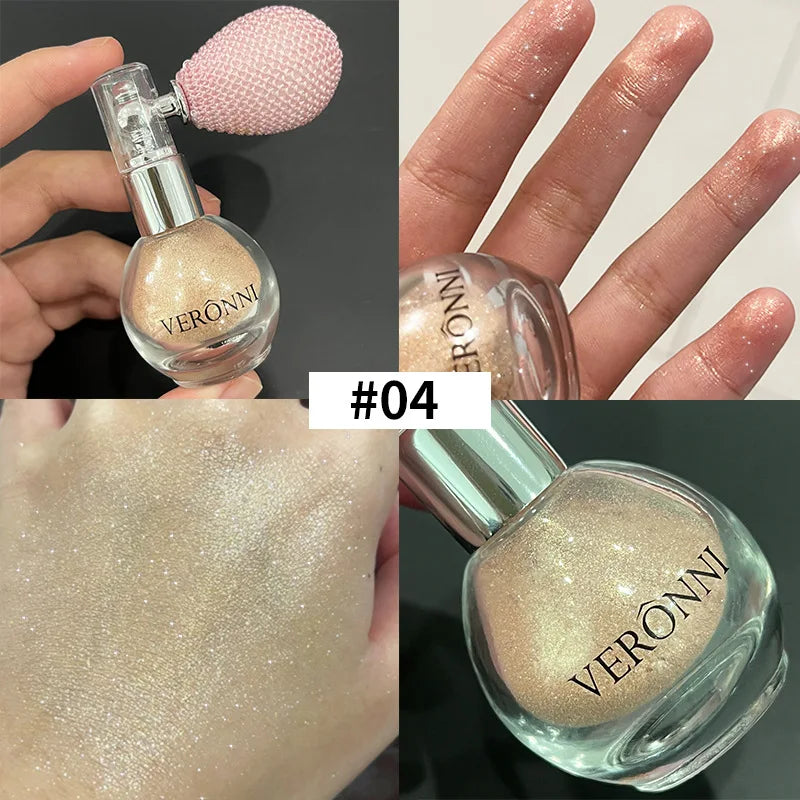 Turn Heads with 4-Color Diamond Glow – Waterproof Glitter Highlighter Spray