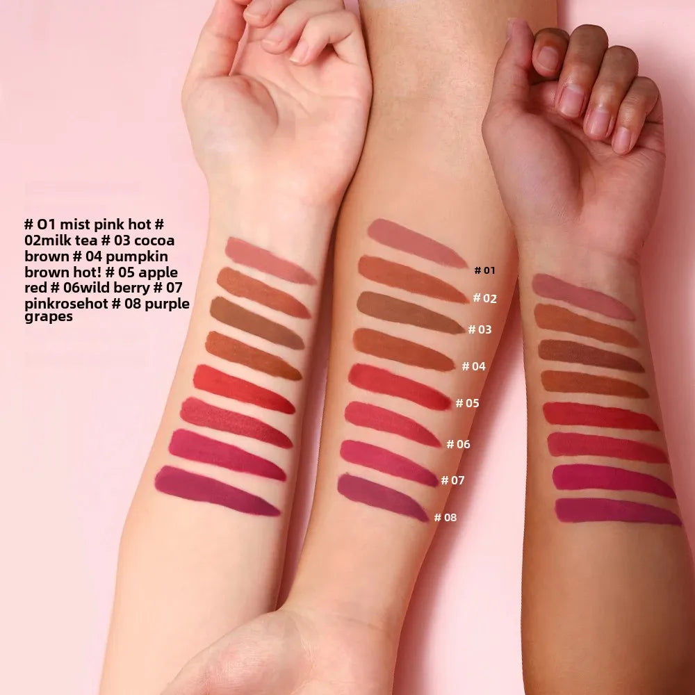 Waterproof Matte Lip Tint – Sexy Red Silk Lip Gloss