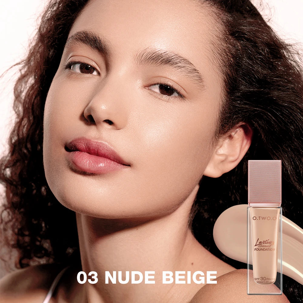 Liquid Coverage Foundation – Matte, Long-Lasting & Waterproof