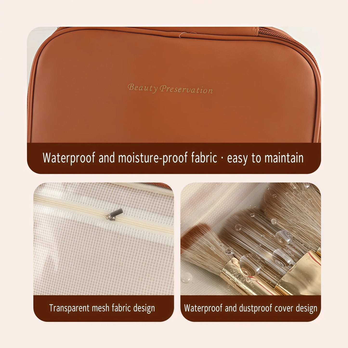 Ultimate 67-Piece Makeup Brush Set with Sponges and Storage Pouch