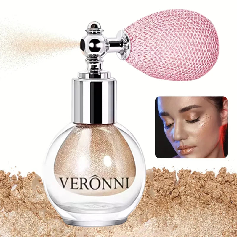 Turn Heads with 4-Color Diamond Glow – Waterproof Glitter Highlighter Spray