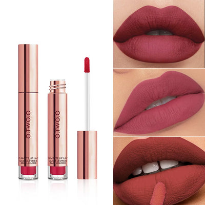 Velvet Matte Lipstick Collection – 12 Colors, Waterproof & Smudge-Proof
