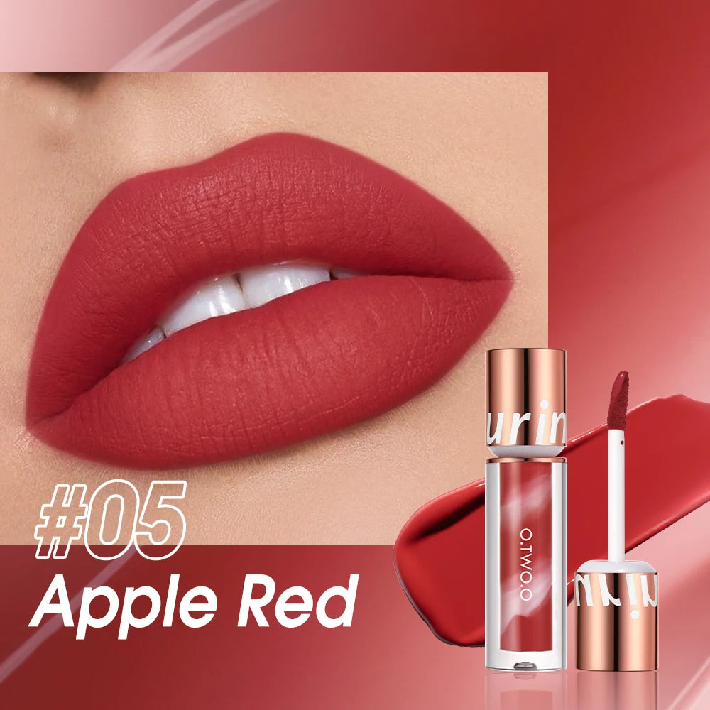 Waterproof Matte Lip Tint – Sexy Red Silk Lip Gloss