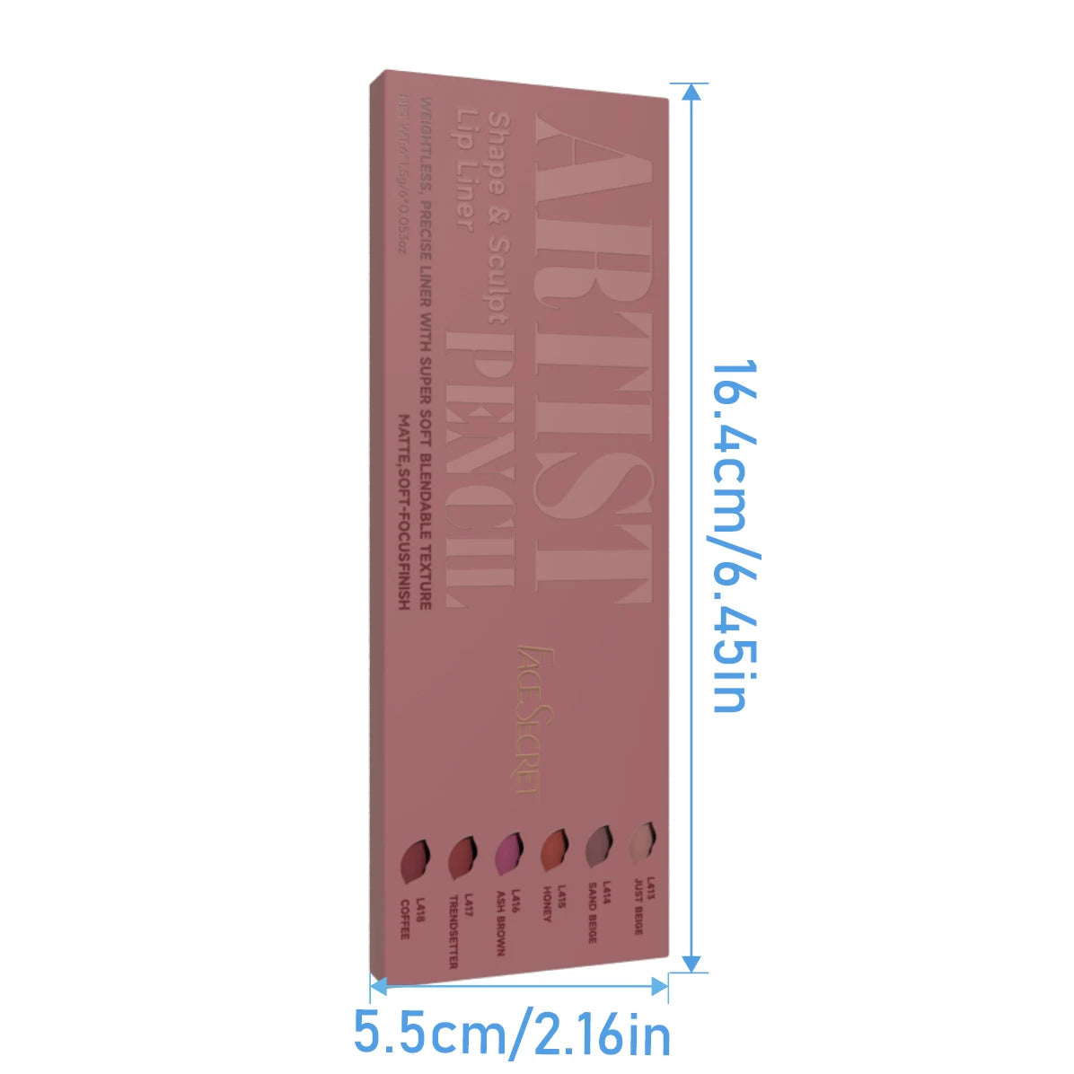 Waterproof Lip Liner Pencil – Long-Lasting, Smudge-Proof Precision