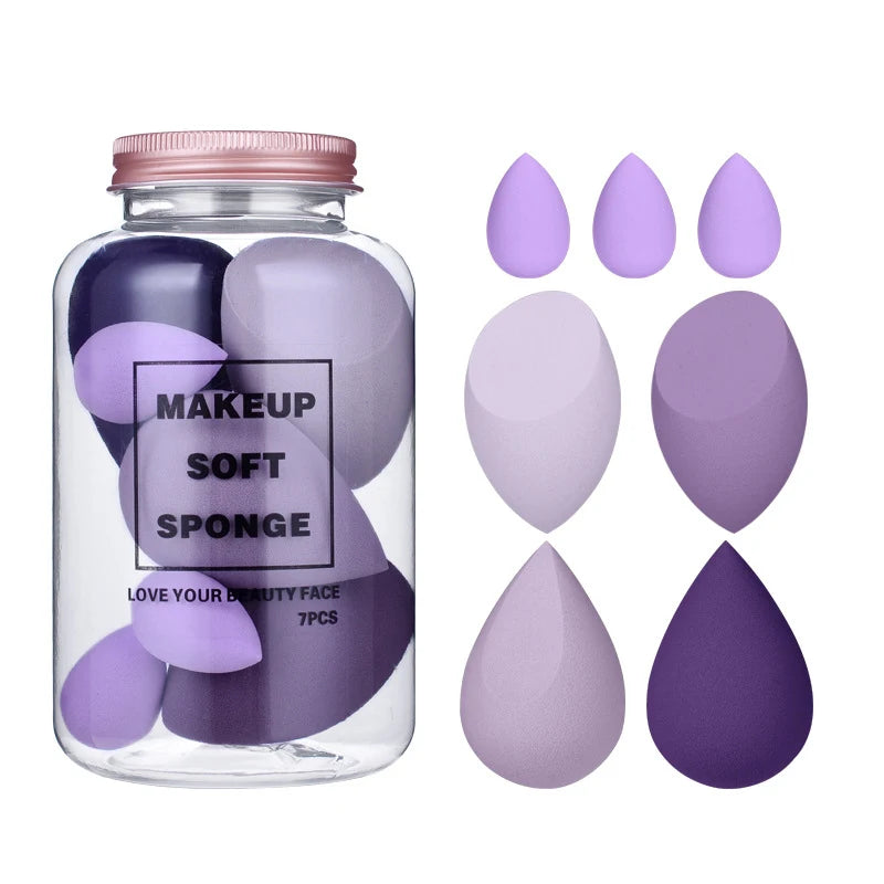 7-Piece Beauty Sponge Kit — Blend Like a Pro, Look Like a Star!