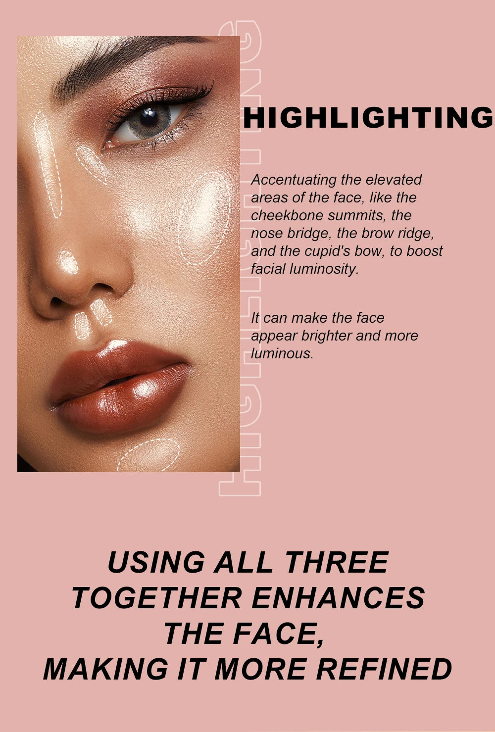 All-in-One Makeup Set - Air Cushion, Rouge, High Gloss & Blush (6 Colors)