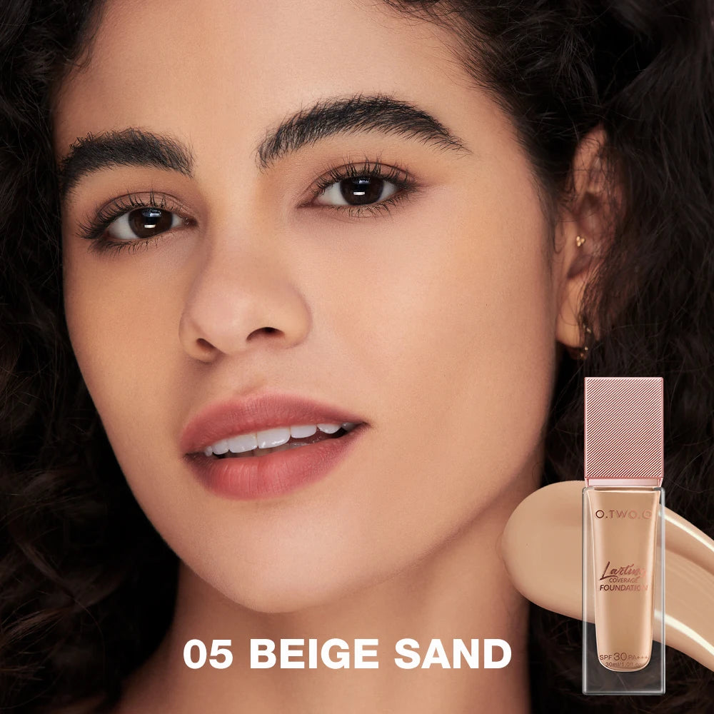 Liquid Coverage Foundation – Matte, Long-Lasting & Waterproof