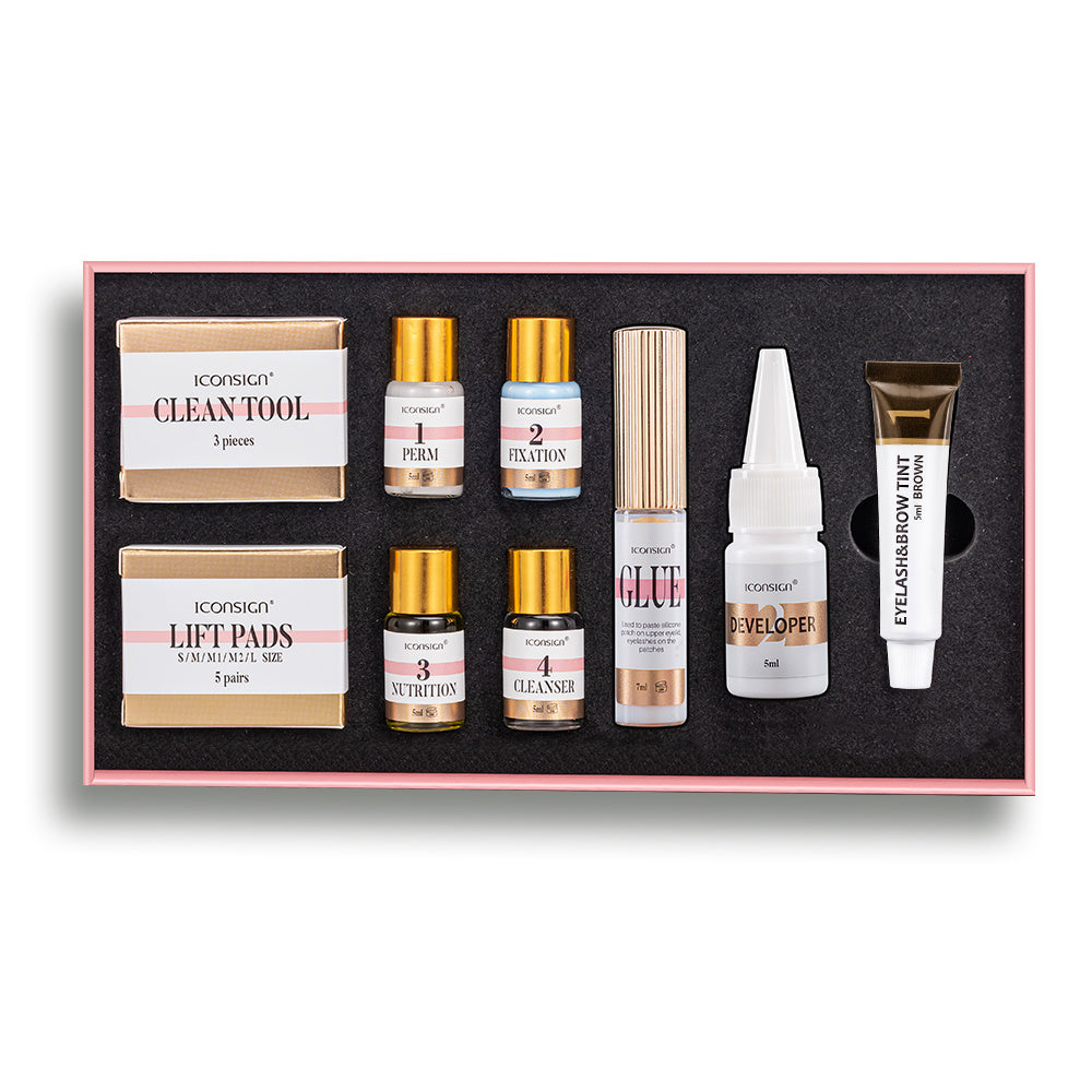 Stay Flawless: Lash Lift + Brow Tint Kit with 6–8 Week Wear