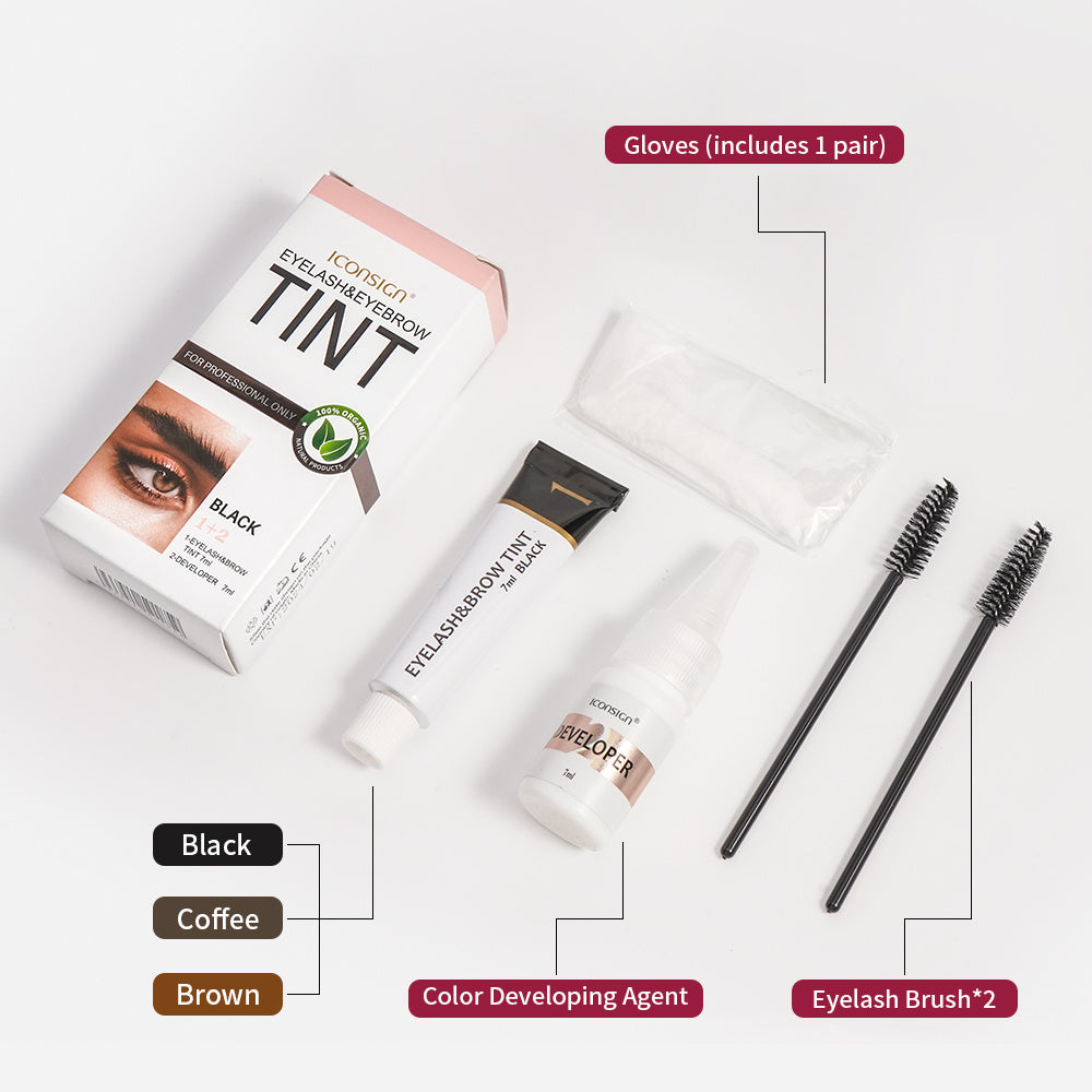 Professional Lash and Brow Dye Kit – Tint, Lift, and Define