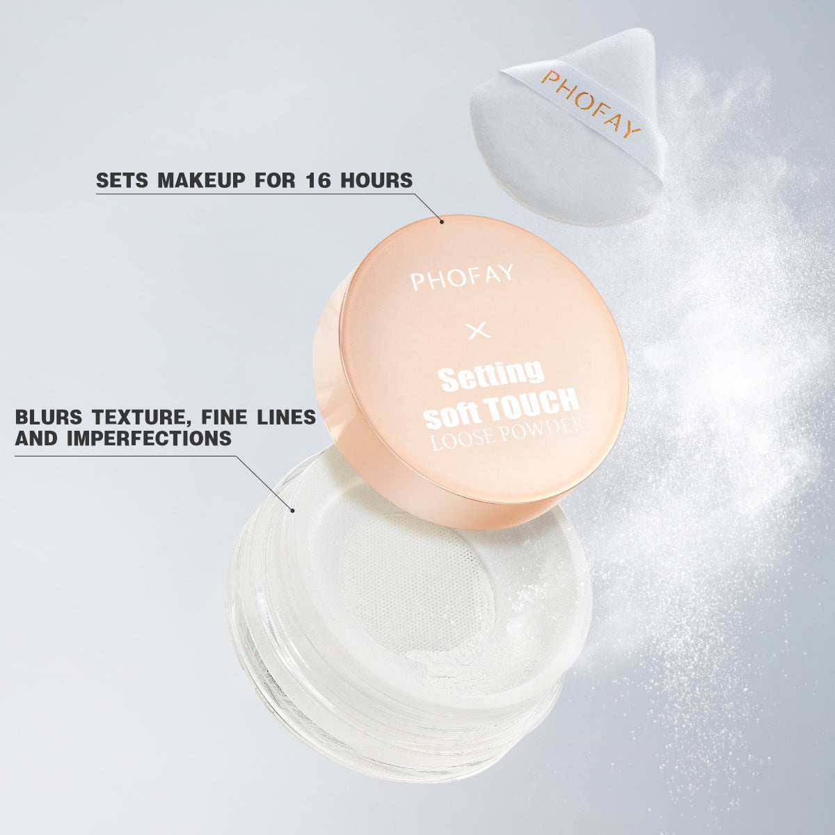 Flawless Finish Setting Powder – Long-Lasting, Sweatproof & Weightless